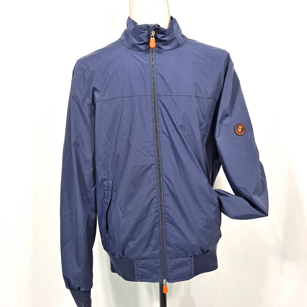 Save The Duck Navy Blue Rainy Jacket